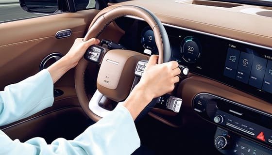 Hyundai PALISADE, Руль дөңгелегінің ұсталуын анықтау